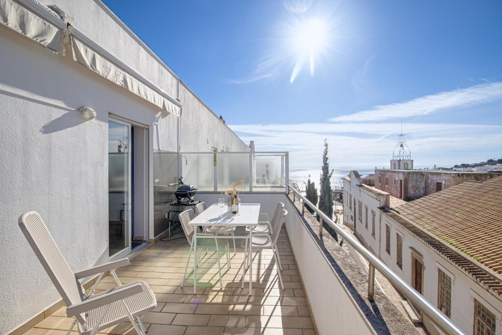 Old Town 2Br 50M Ocean W/ Ac Wi-Fi Parking Terrace Apartamento Albufeira Exterior foto